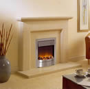 limestone fireplace suites