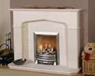 Salerno  Limestone Fireplace by Newman Fireplaces