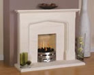Tudor  Limestone Fireplace by Newman Fireplaces