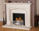 Tudor Carved  Limestone Fireplace by Newman Fireplaces